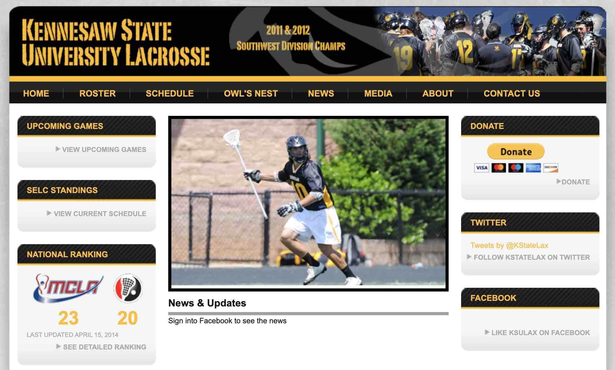 KSU-Lacrosse-Website