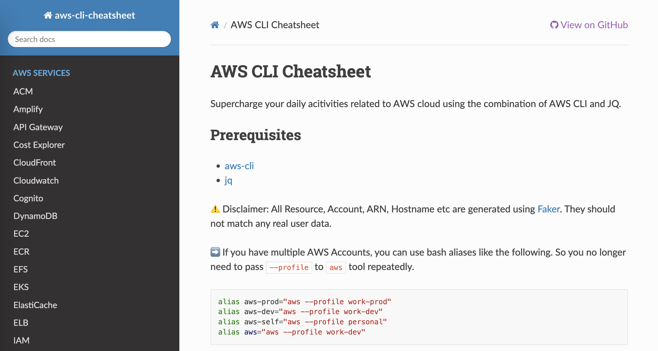 aws-cli-cheatsheet