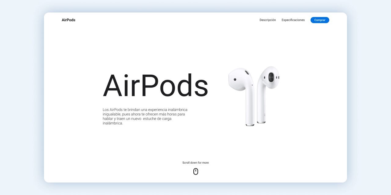 website-design-airpods