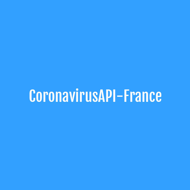 CoronavirusAPI-France