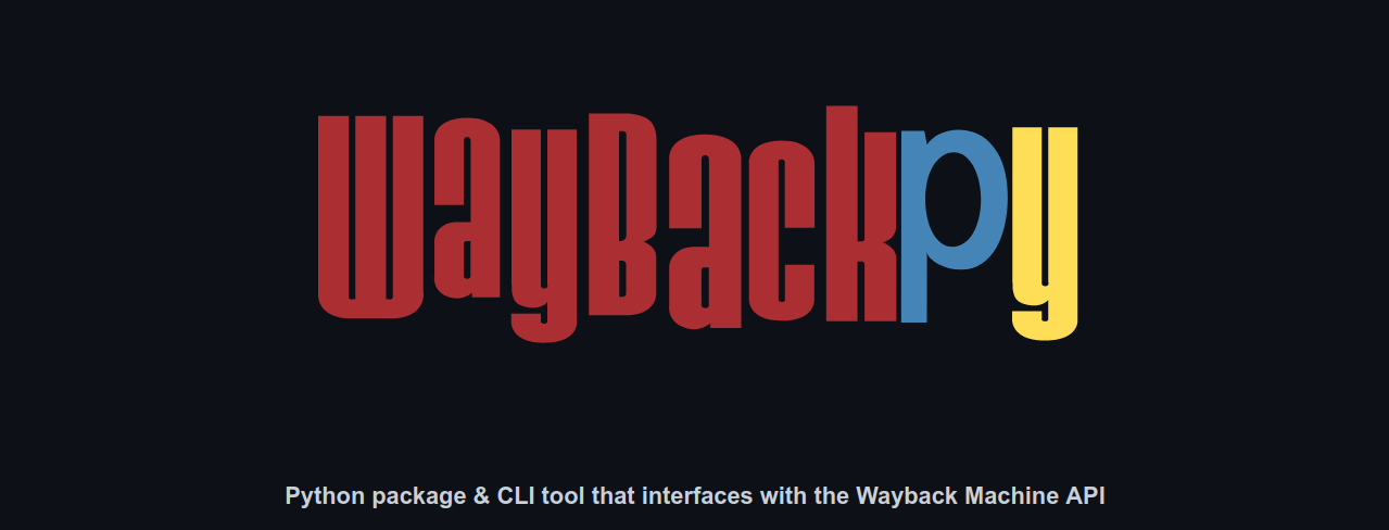 waybackpy