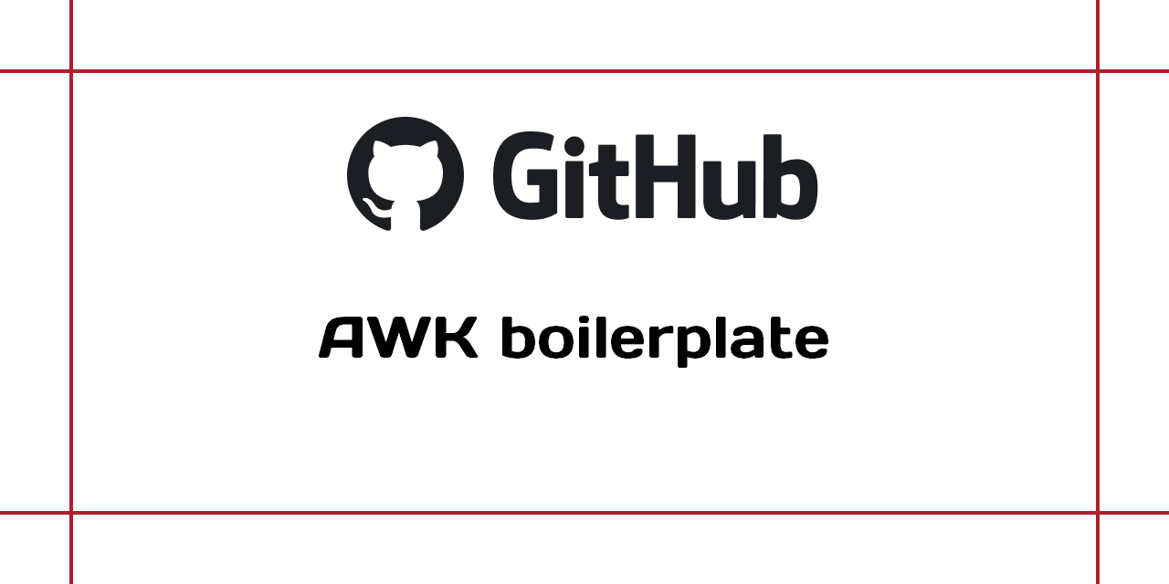 awk-boilerplate