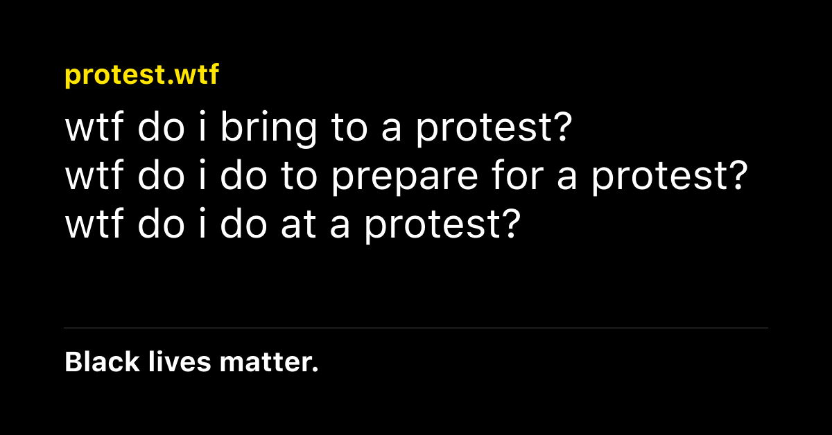 protest.wtf