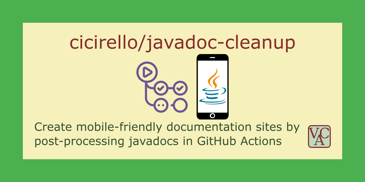 javadoc-cleanup