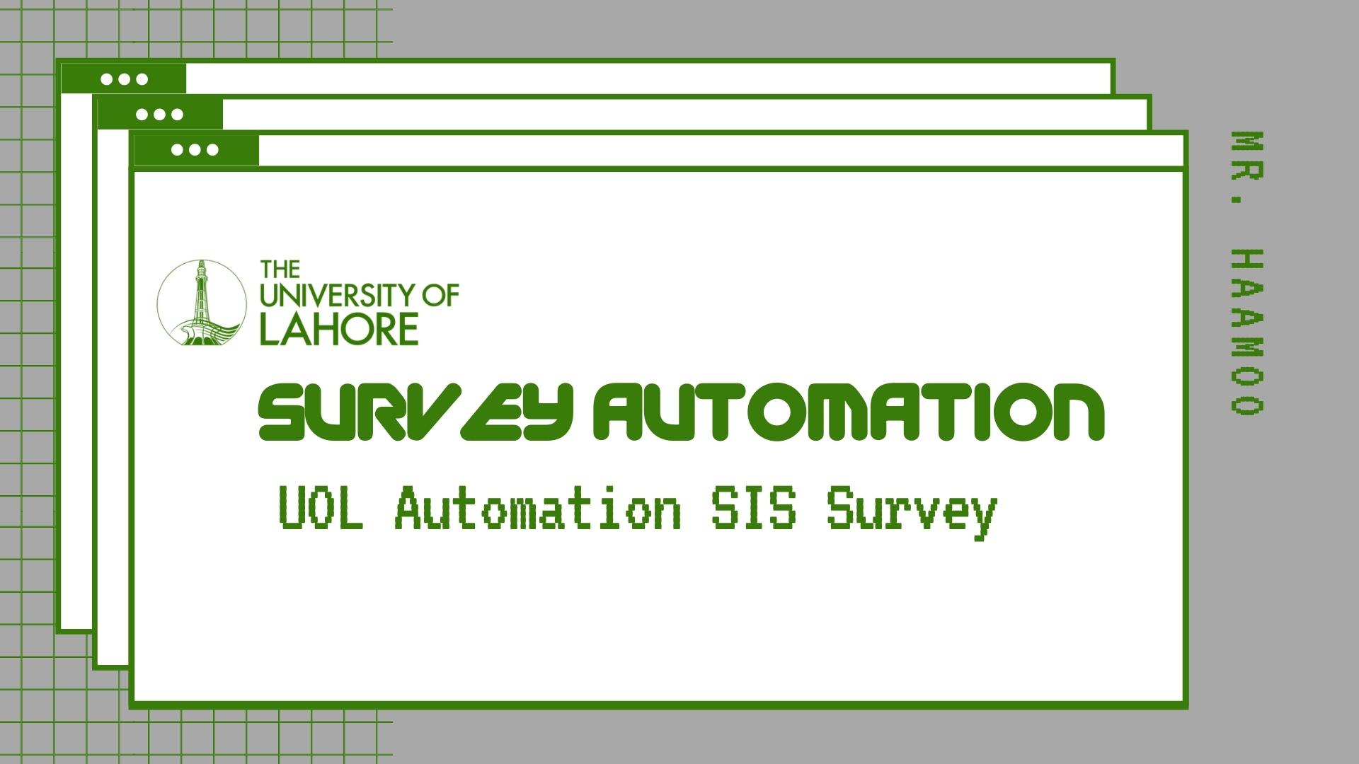 UOL-Automation-SIS-Survey