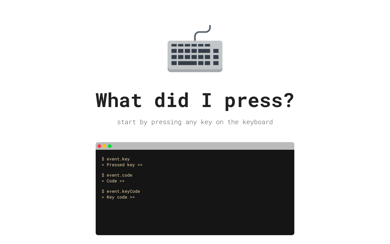 what-did-i-press