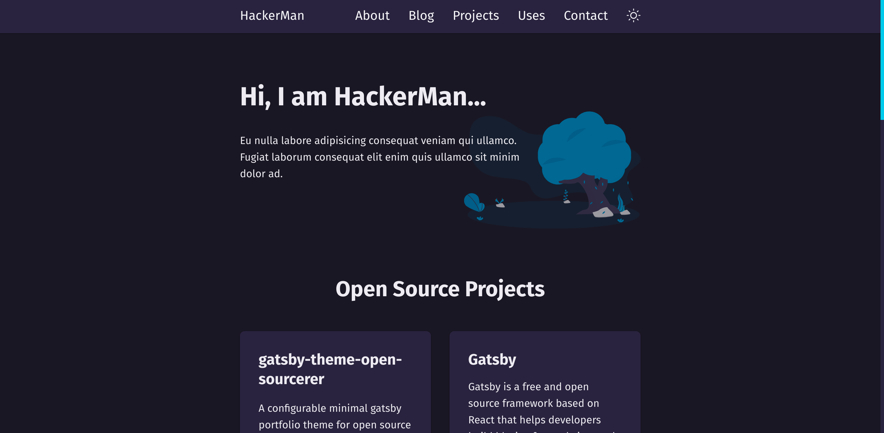 gatsby-theme-open-sourcerer