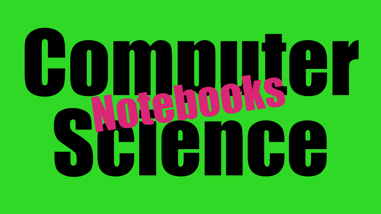 computer-science-notebooks