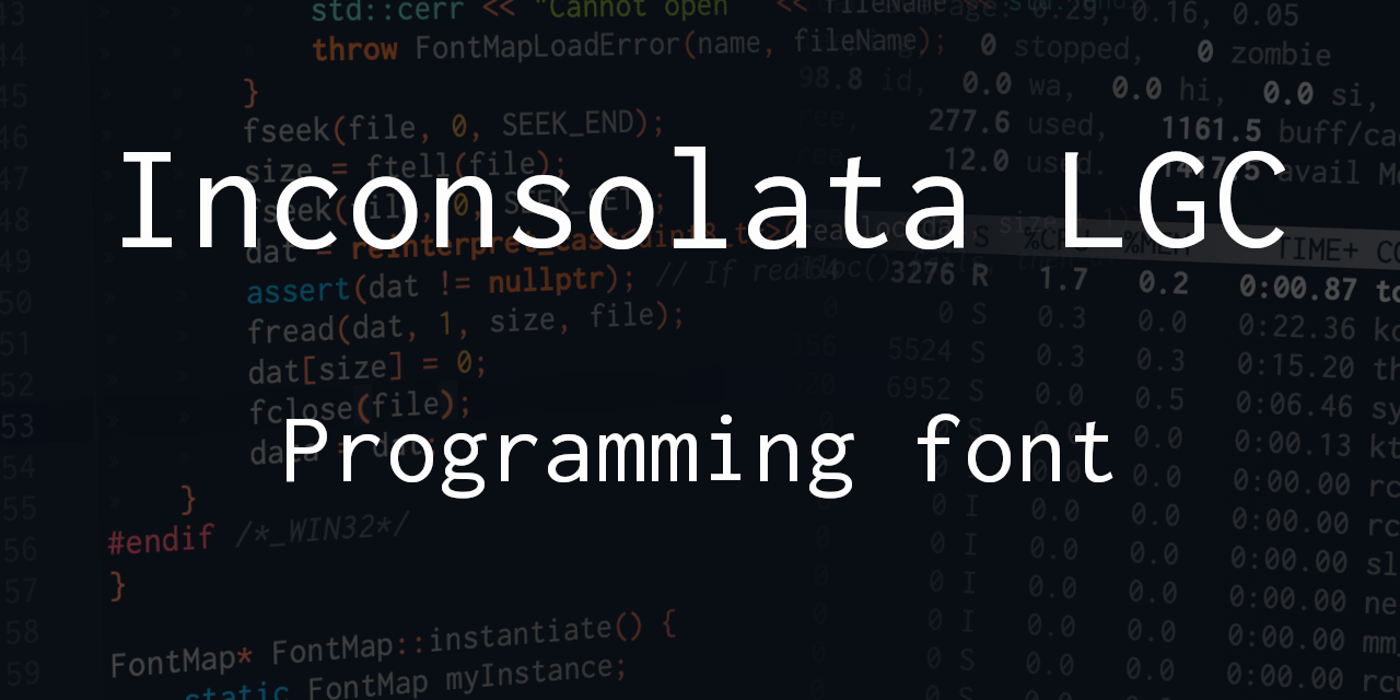 Inconsolata-LGC