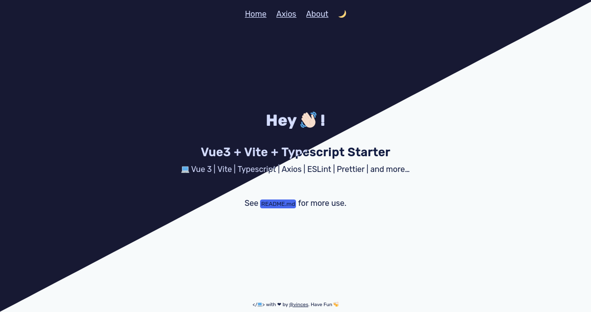 vue3-vite-typescript-starter