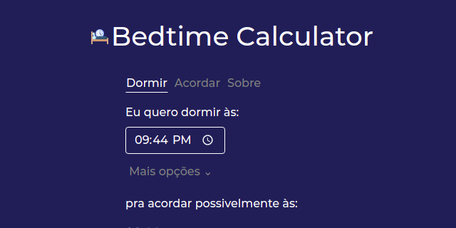 bedtime-calculator