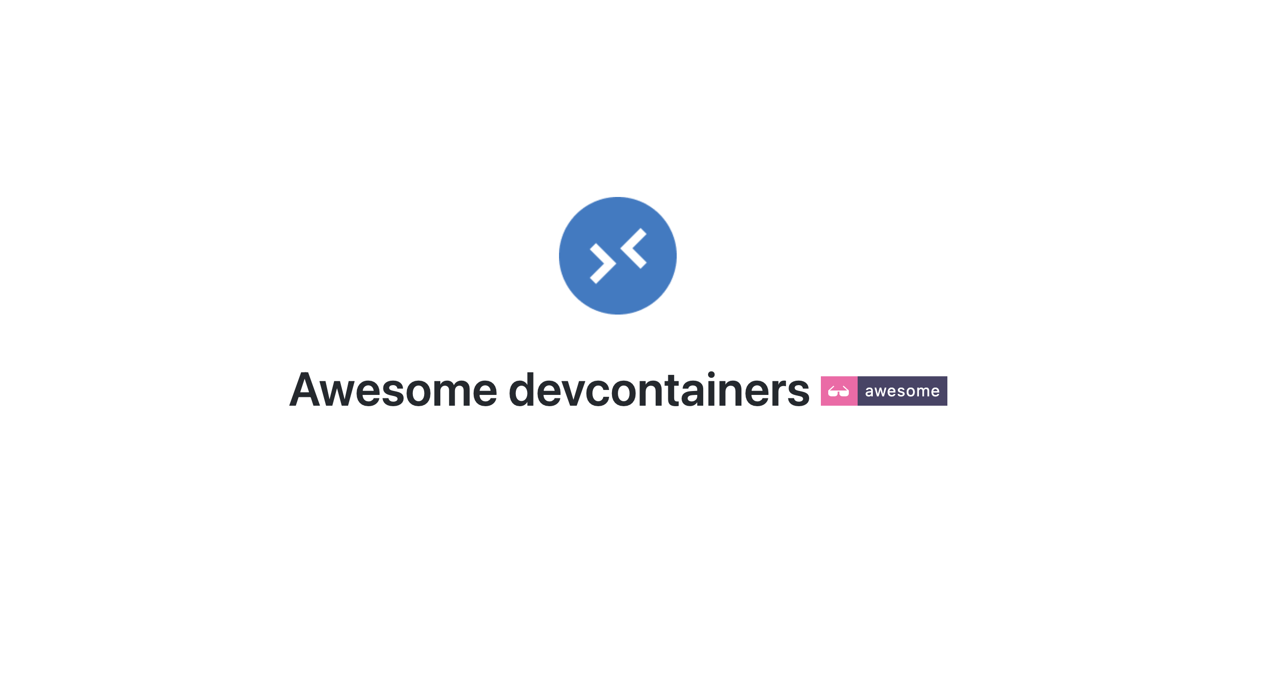 awesome-devcontainers