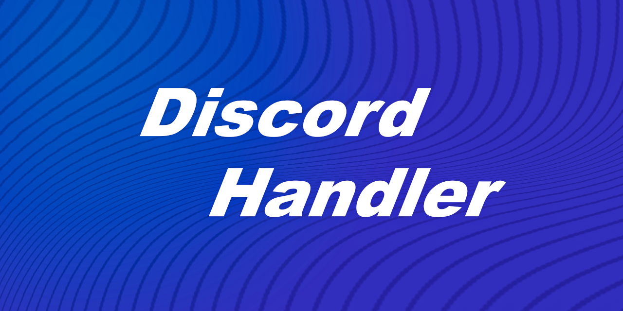 Discord-handler