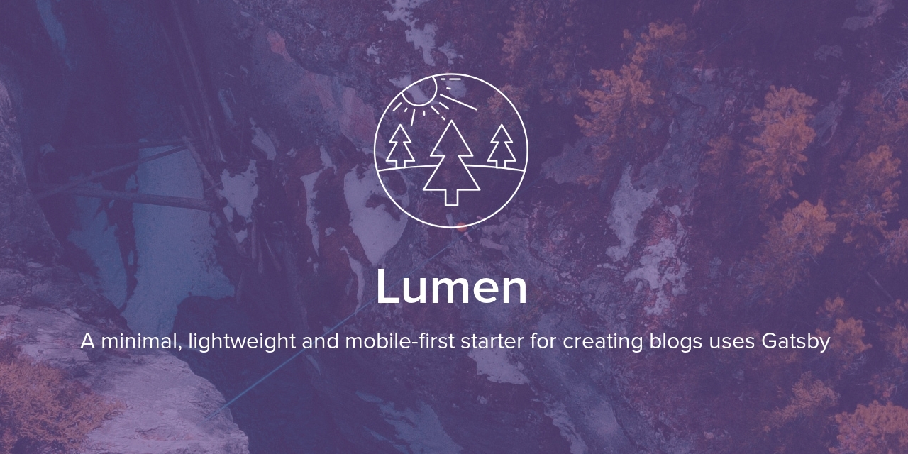 gatsby-starter-lumen