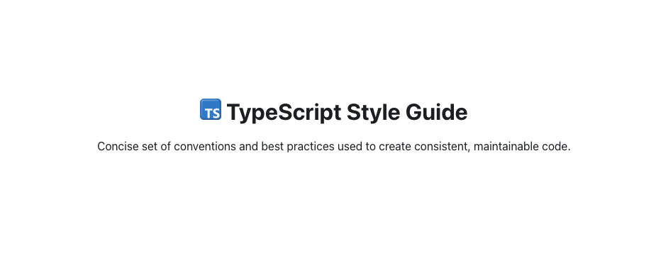 typescript-style-guide