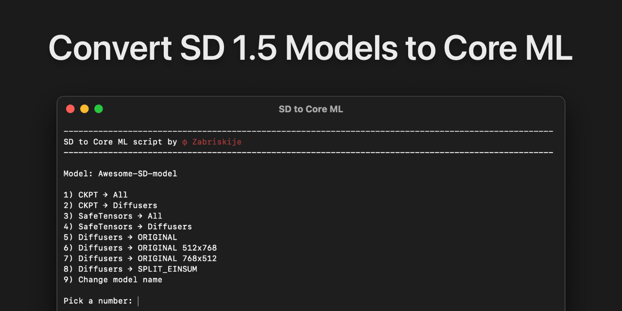 SD-to-CoreML