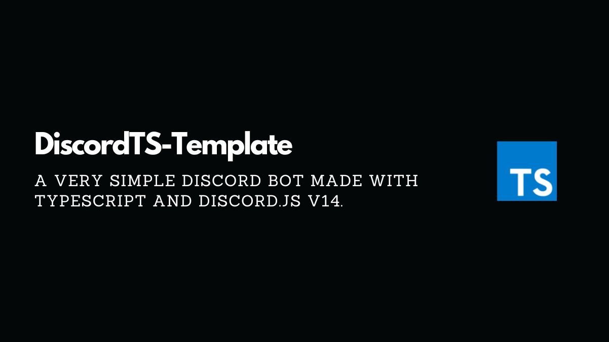 DiscordTS-Template