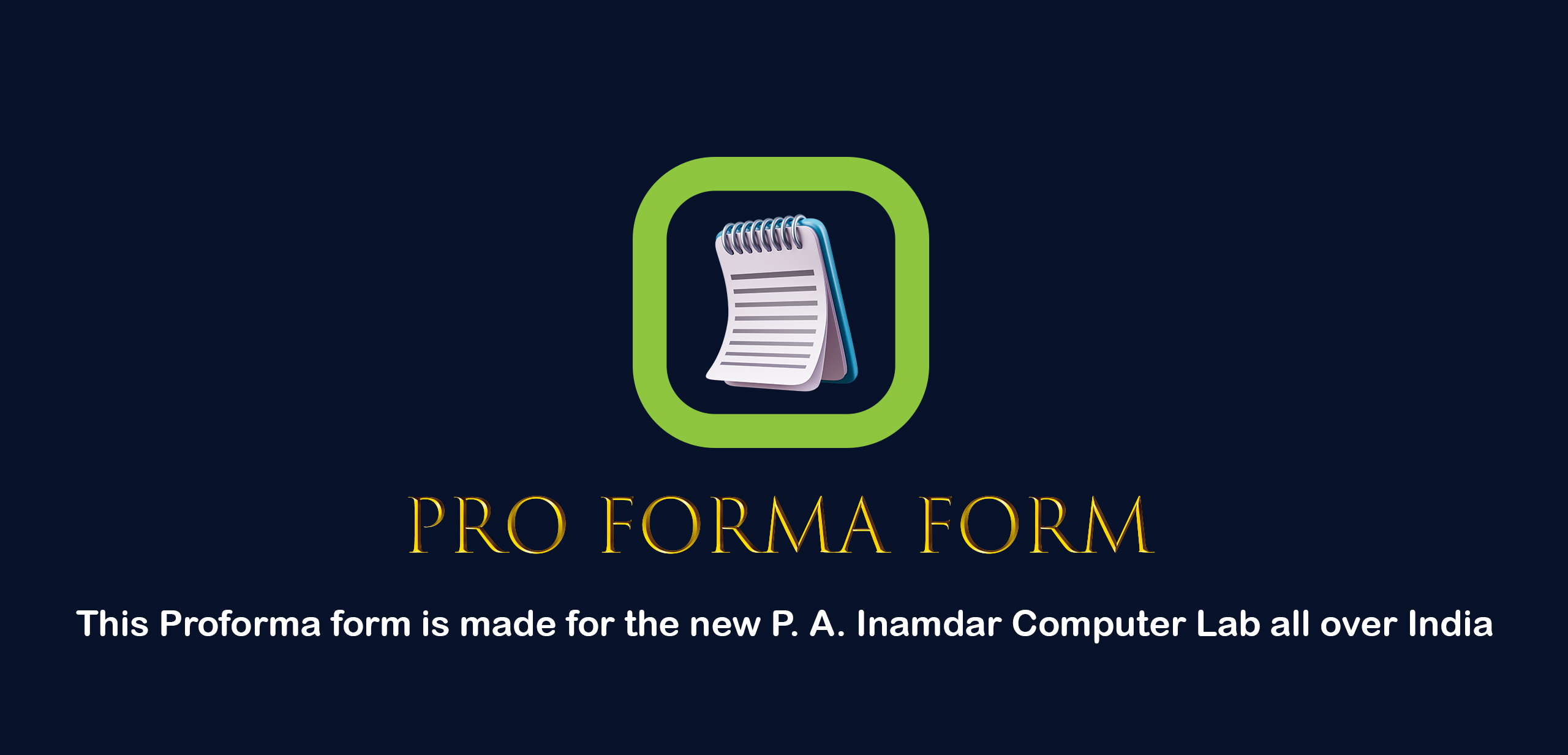 ProFormaForm