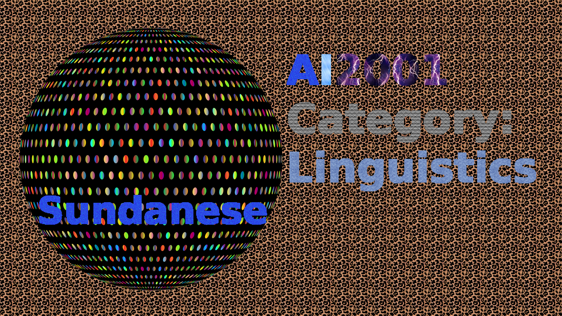 AI2001_Category-Linguistics-SC-Sundanese