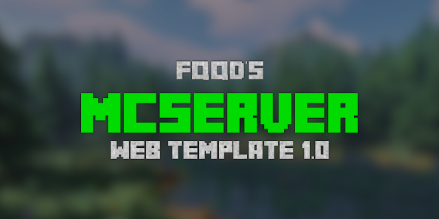 MCServer-Web-Template