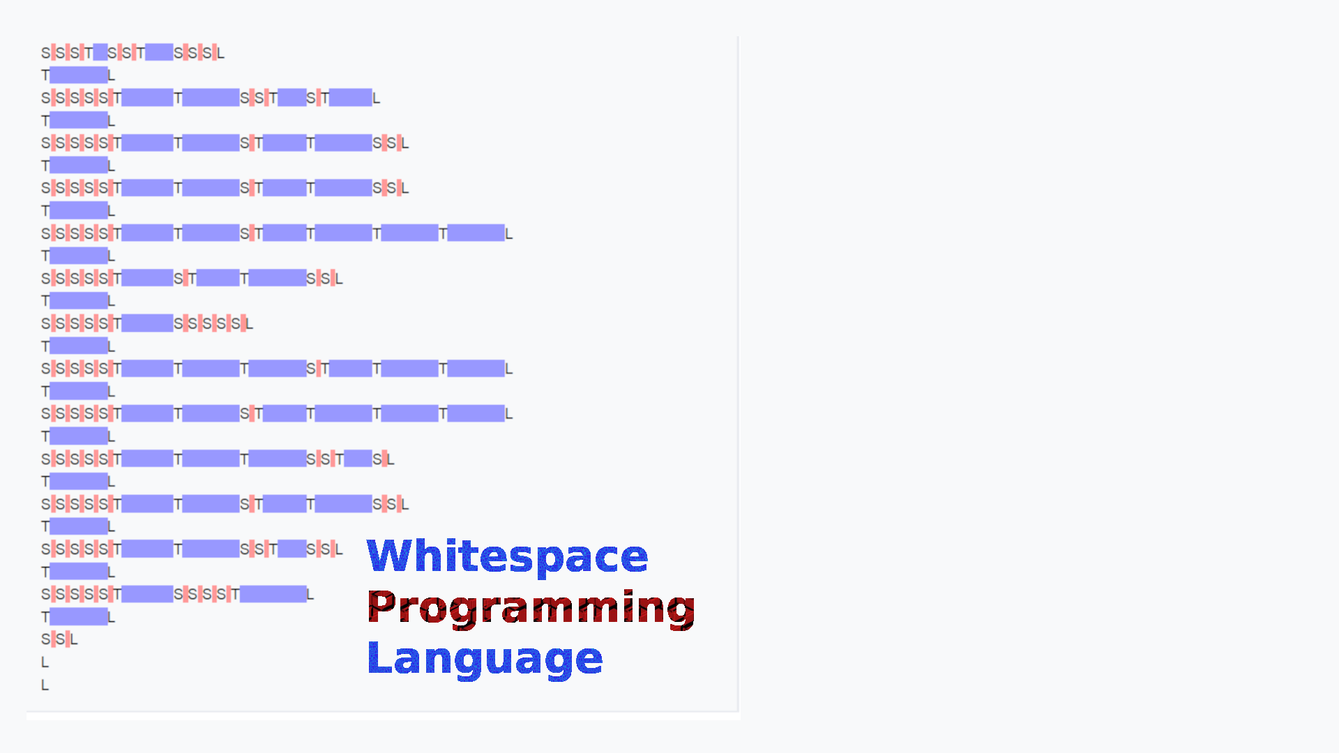 Learn-Whitespace