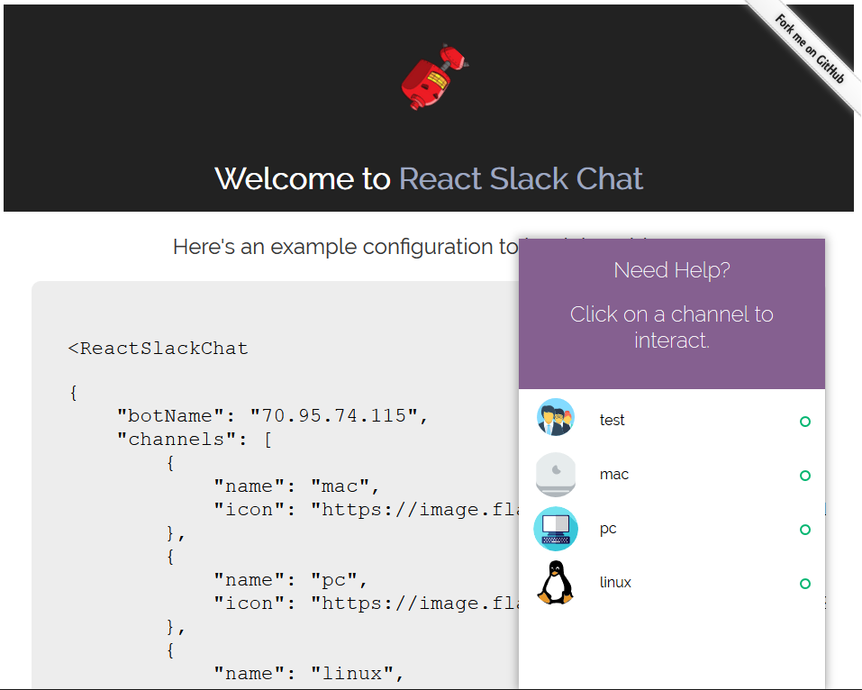 react-slack-chat