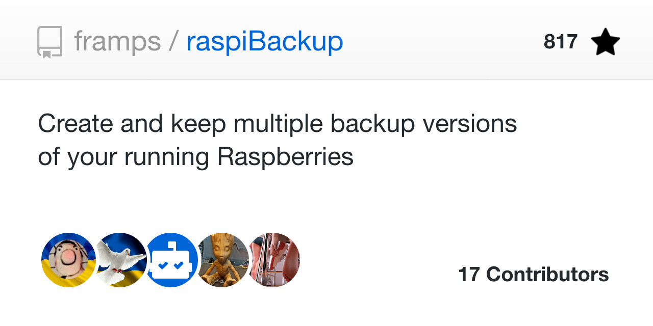 raspiBackup