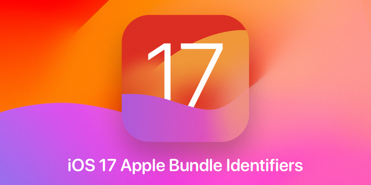 apple-bundle-identifiers