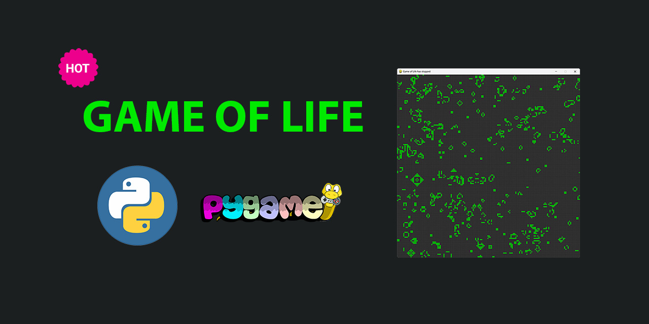 Python-Game-Of-Life-with-Pygame