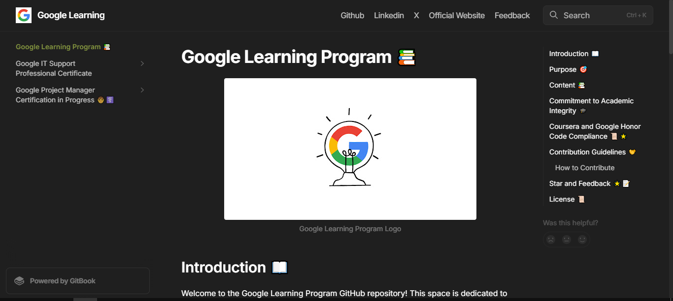 Google-Learning-Program