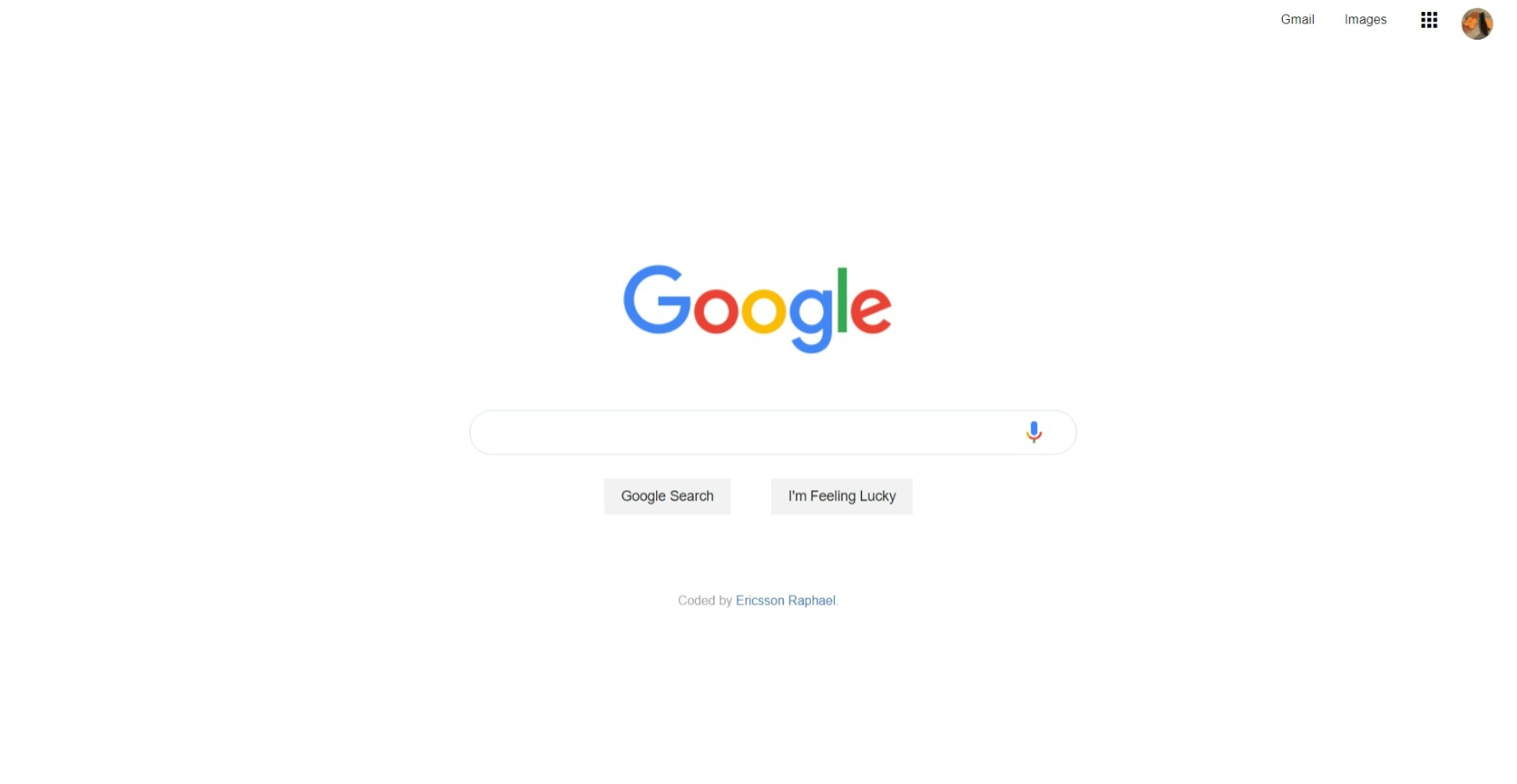 Google-Homepage