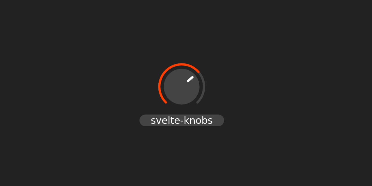 svelte-knobs