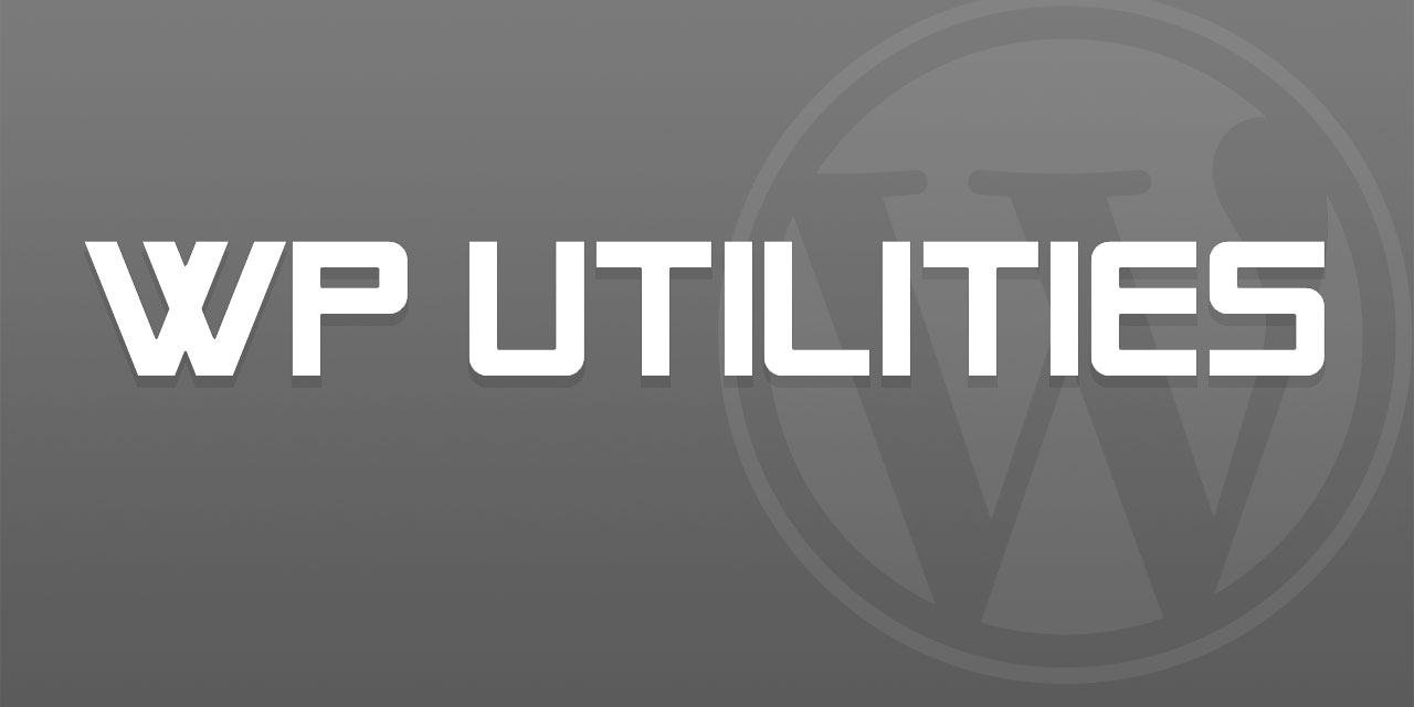 wp-utilities