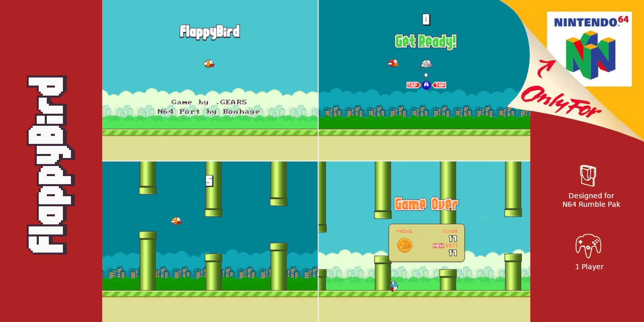 FlappyBird-N64