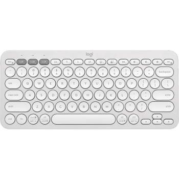 Pebble Keys 2 K380s - Tonal White - English