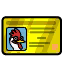 Sprite 3DS Rhythm Item Golden Driver's License.png