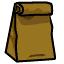 Sprite 3DS Rhythm Item Paper Bag.png