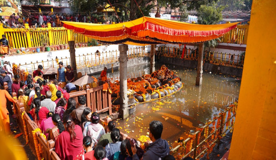 Haribodhani Ekadashi celebration at Budhanilkantha: In pictures