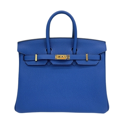 Hermes Birkin 牛皮金扣手提柏金包