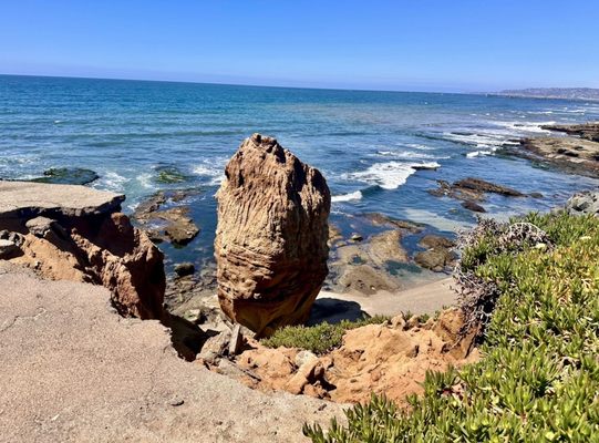 Photo of Sunset Cliffs Natural Park - San Diego, CA, US. Lovely Rock and View and Breeze