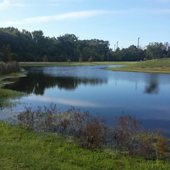 Pond behind the bmx track.