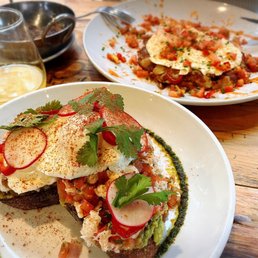 Crab Avocado Toast