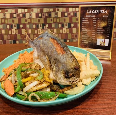 Photo of La Cazuela Mexican - Lynnwood, WA, US. a plate of food