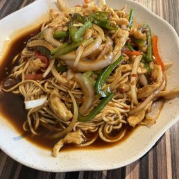 Garlic Chicken Fried Noodles