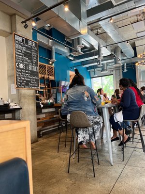 Photo of Crown Republic Gastropub - Cincinnati, OH, US. people sitting at a table