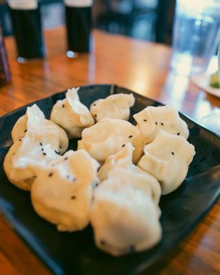 Photo of Bao Bao House - Eugene, OR, US. 10 Pork Fried Dumplings IG: desireanavarro