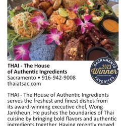 THAI - The House Of Authentic Ingredients on Yelp