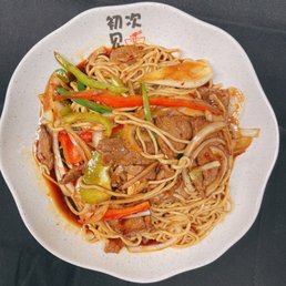 Mongolian Beef Fried Noodles