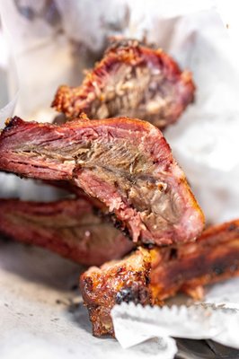 Photo of Rudy's "Country Store" and Bar-B-Q - Albuquerque, NM, US. Baby Back Ribs ($19/lb)