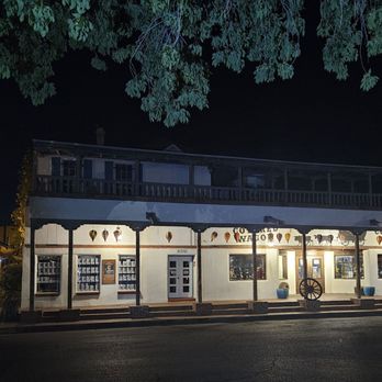 The Covered Wagon. A beautiful building with a tragic ending for Scarlett.